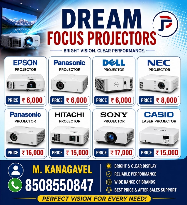 Dream focus projectors